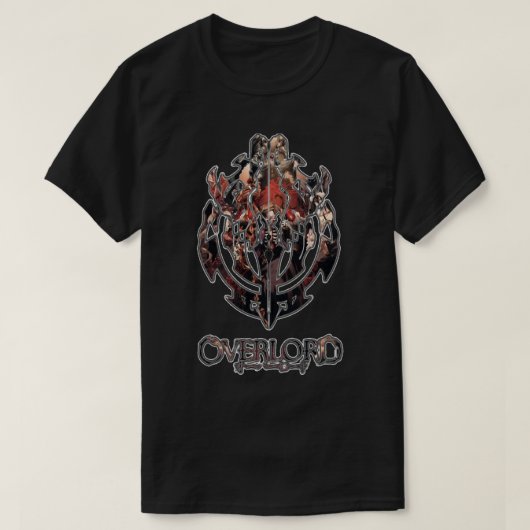 T-shirt Logo classique Overlord Nazarick (Design devant)