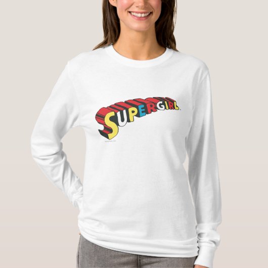T-shirt Logo coloré de SSupergirl (Devant)