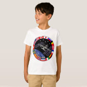 T-shirt Logo composite des membres ISS (Devant entier)