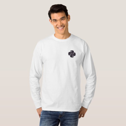 T-shirt Logo conception python (Devant entier)