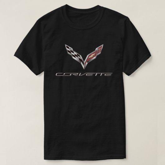 T-shirt logo corvette (Design devant)