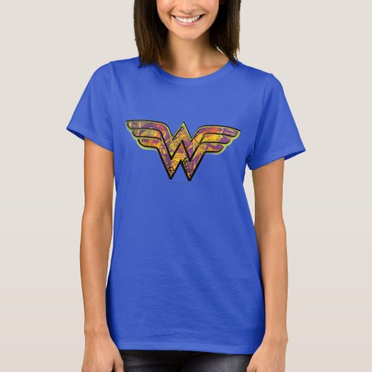 T-shirt Logo couleur Wonder Woman (Devant)