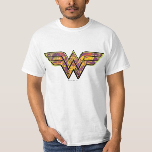 T-shirt Logo couleur Wonder Woman (Devant)