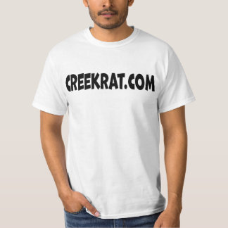 T-shirt Logo CreekRat Studios CreekRat.com