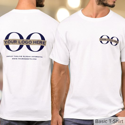 T-shirt Logo d'affaires Hommes