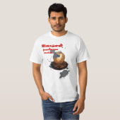 T-shirt Logo d'ampoule " de chemise de BFD " (Devant entier)