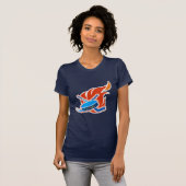 T-shirt Logo d'anges - Lightwood 89 (Devant entier)