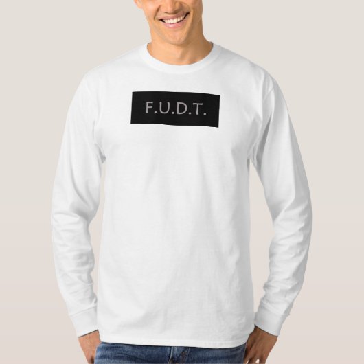 T-shirt Logo d'Anti-Atout - F.U.D.T. - AUCUN Donald Trump (Devant)