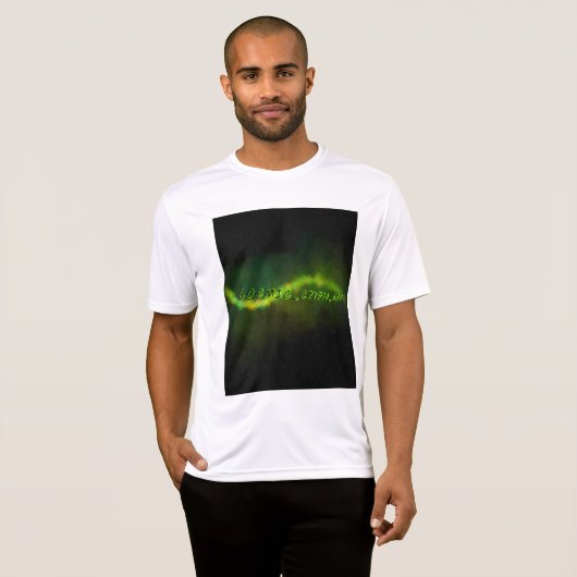 T-shirt Logo d'art en cristal cosmique Unisex Apparel (Devant entier)