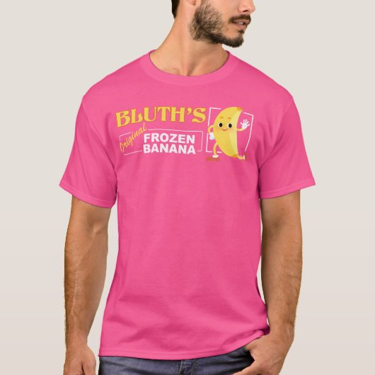 T-shirt Logo de banane congelée (Devant)