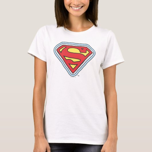 T-shirt Logo de bande dessinée Supergirl (Devant)