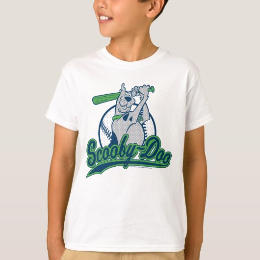 T-shirt Logo de baseball Scooby-Doo (Devant)