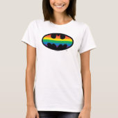 T-shirt Logo de Batman Rainbow (Devant)