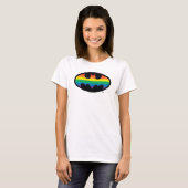 T-shirt Logo de Batman Rainbow (Devant entier)