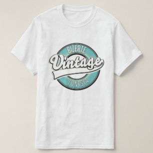 T-shirt Logo de Bizerte Tunisie style vintage
