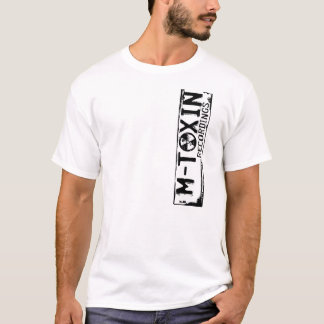 T-shirt Logo de blanc de M-Toxine
