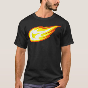 T-shirt Logo De Blasers Et Machines Monster Fireball