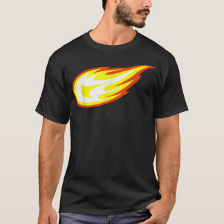 T-shirt Logo De Blasers Et Machines Monster Fireball