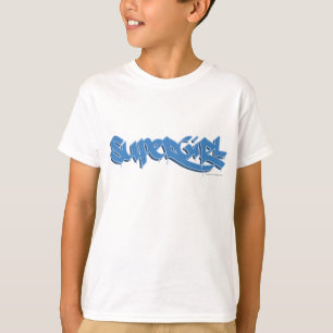 T-shirt Logo de bleu de Supergirl