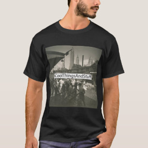 T-shirt Logo de boîte : Marché de poissons de rue de NYS
