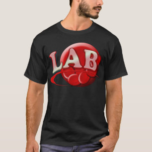 T-SHIRT LOGO DE BOUCHON DE LABORATOIRE RBC MLT - CLINIQUE