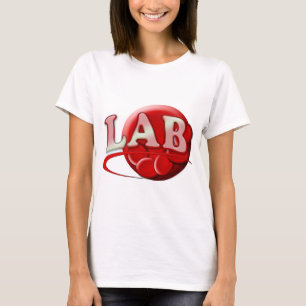 T-SHIRT LOGO DE BOUCHON DE LABORATOIRE RBC MLT - CLINIQUE 