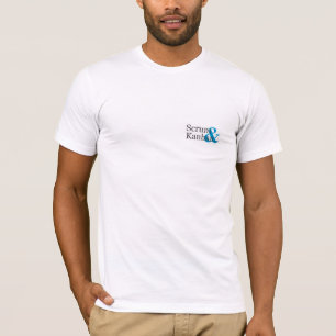 T-shirt Logo de bousculade et de Kanban avec la citation