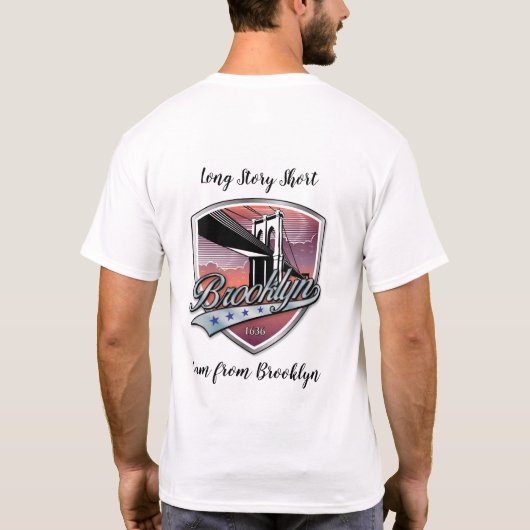 T-shirt Logo de Brooklyn (Dos)
