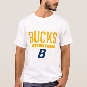 T-shirt Logo de Buckhorn Bucks Hockey sur gazon Hs 