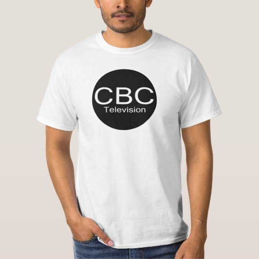 T-shirt Logo de CBC TV Alt (Devant)