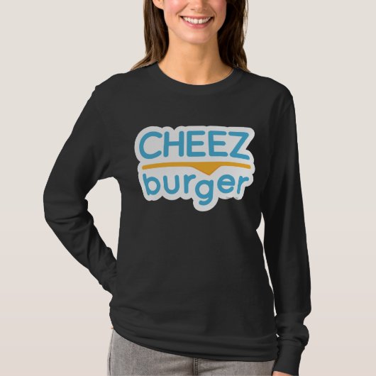 T-shirt Logo de Cheezburger (couleur) (Devant)
