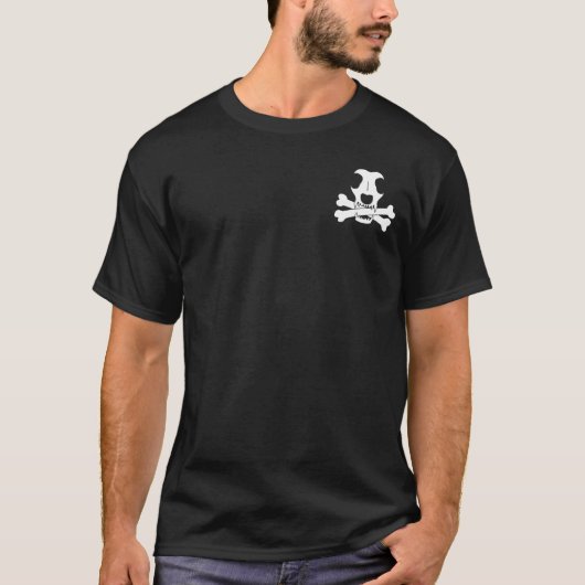 T-shirt Logo de chien pirate (Devant)