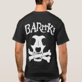 T-shirt Logo de chien pirate (Dos)