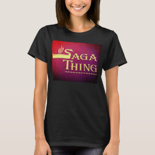T-shirt Logo de chose de saga