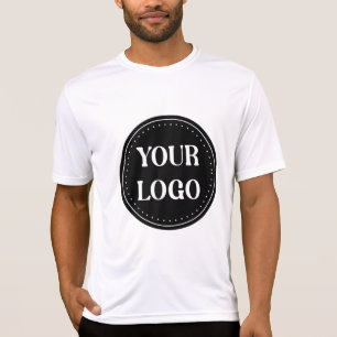 T-shirt Logo de code QR noir élégant, minimaliste et élanc