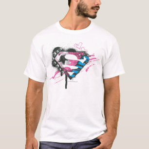 T-shirt Logo de coeurs de Supergirl