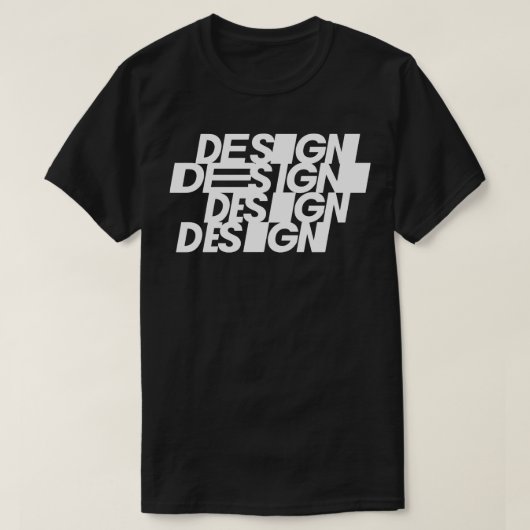 T-shirt Logo de conception extensible (Design devant)