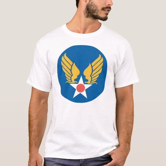 T-shirt Logo de corps d'air d'armée (Devant)