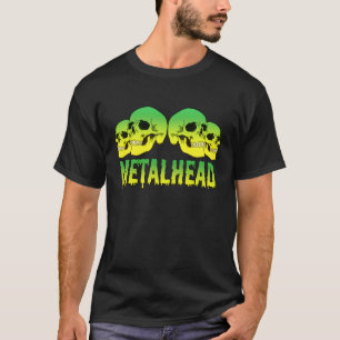 T-shirt Logo de crânes de MetalHead