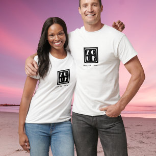 T-shirt Logo de danse zouk brésilien noir