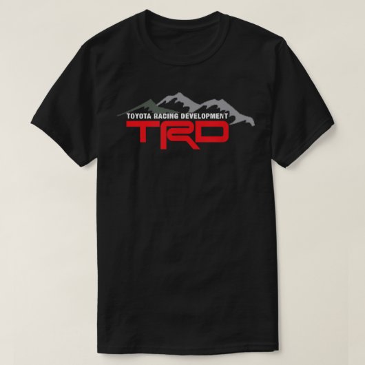 T-shirt Logo de développement de course TRD (Design devant)