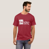 T-shirt logo de DevoutNone.com (Devant entier)