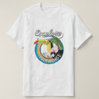 logo de Explore Paradise Travel en style cartoon