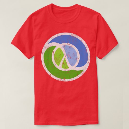 T-shirt Logo de fermeture vintage (Design devant)