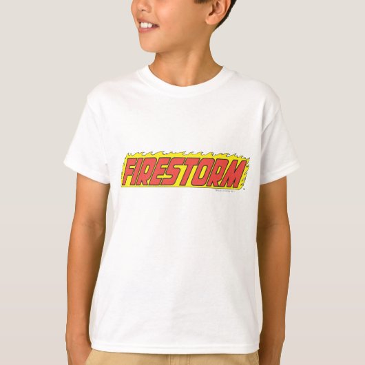 T-shirt Logo de Firestorm (Devant)