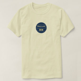 T-shirt Logo de football Annapolis Maryland MD