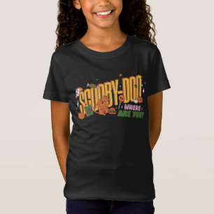 T-Shirt Logo de friandise d'Halloween de Scooby-Doo