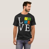 T-shirt Logo de géocaching (Devant entier)