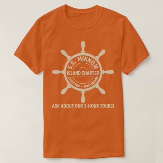 T-shirt Logo de Gilligans Island (Design devant)