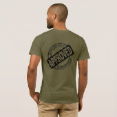 T-shirt Logo de Gyrhawk de nomade (Dos entier)